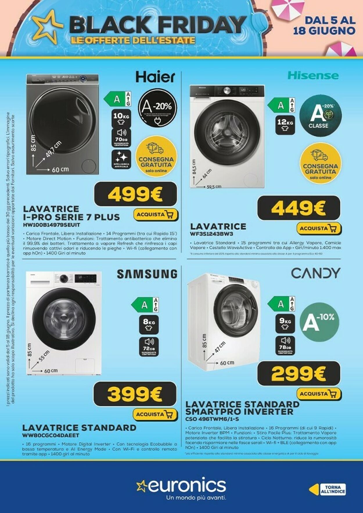Volantino Euronics 05.06.2025 - 18.06.2025