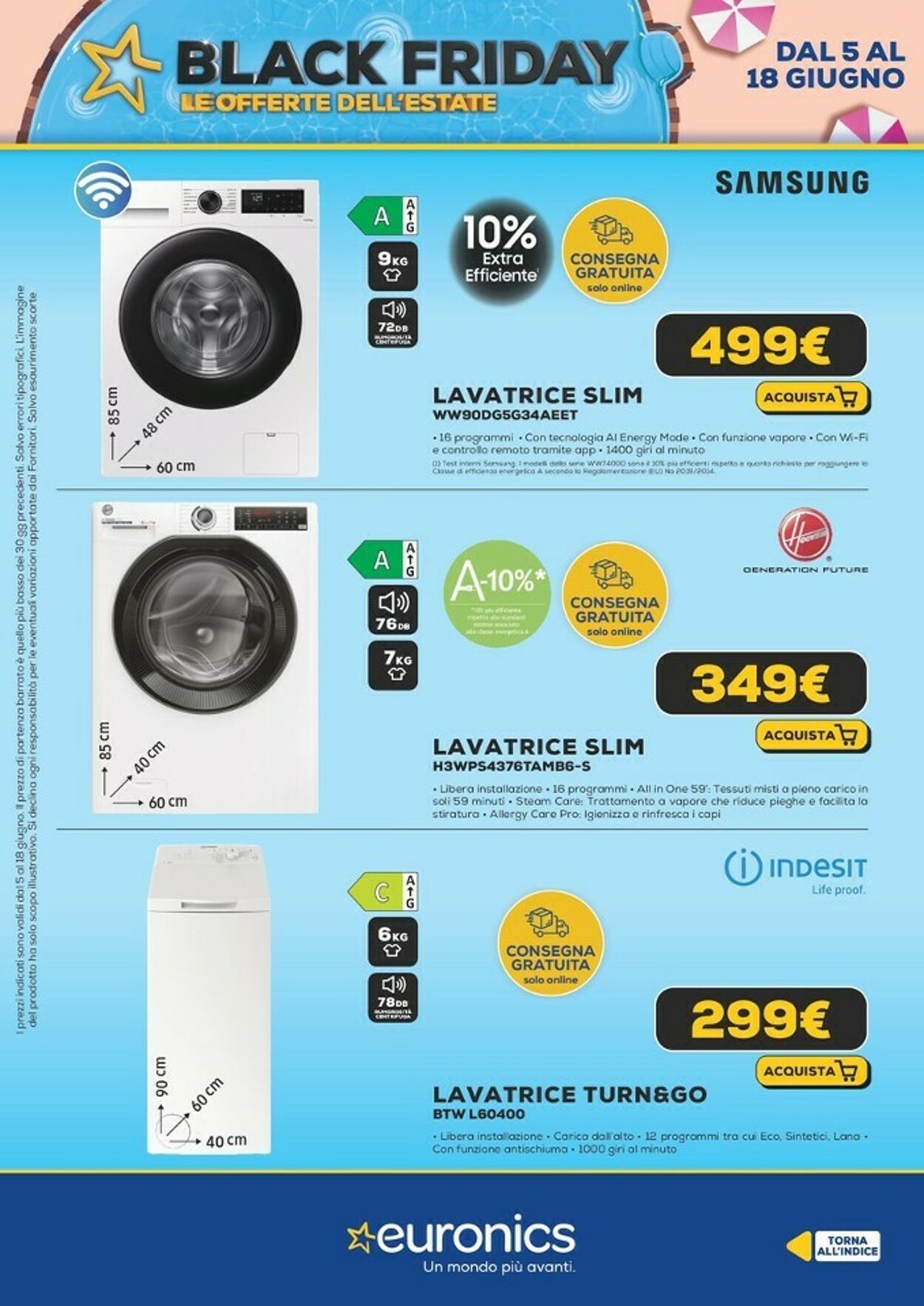Volantino Euronics 05.06.2025 - 18.06.2025
