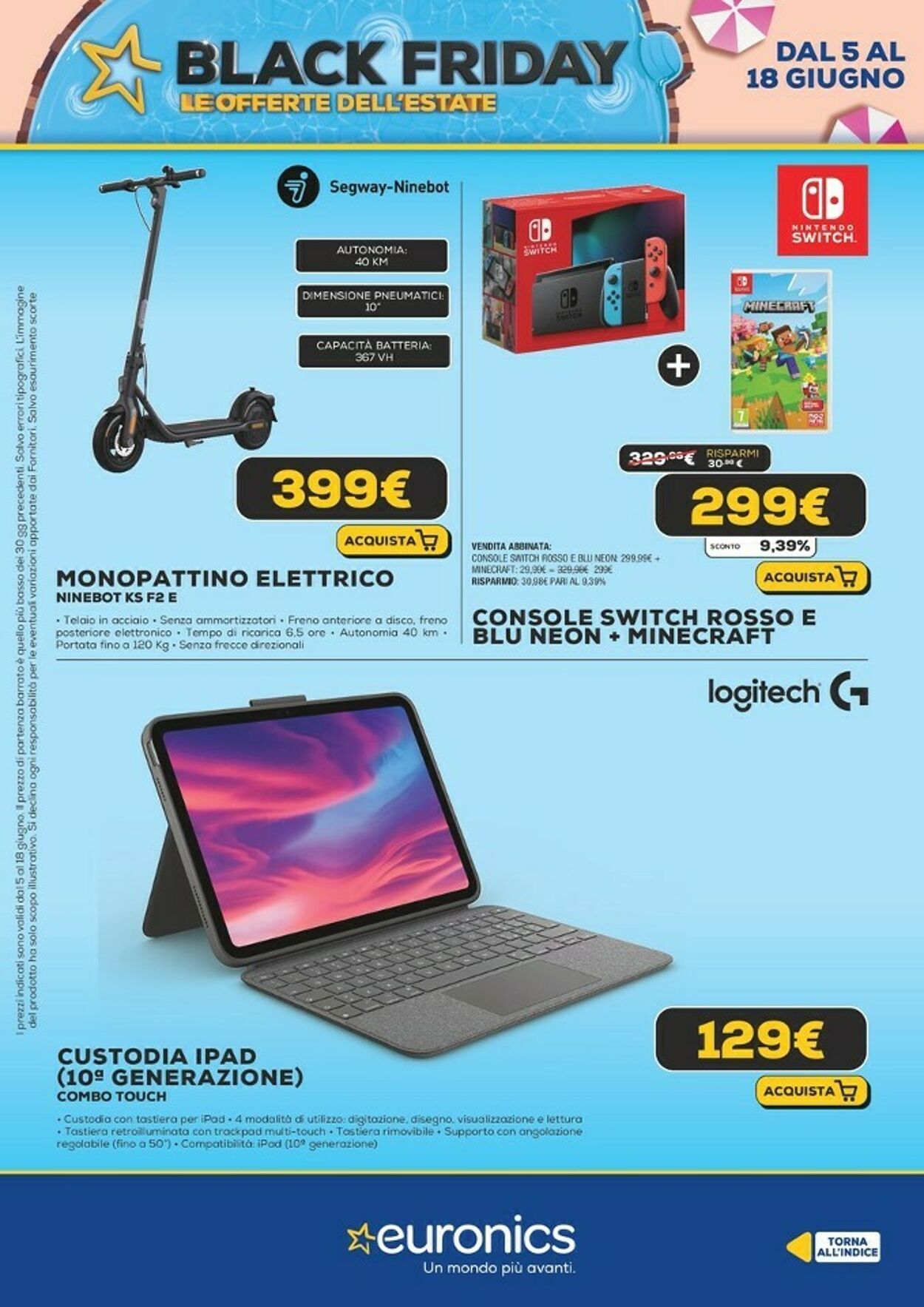 Volantino Euronics 05.06.2025 - 18.06.2025