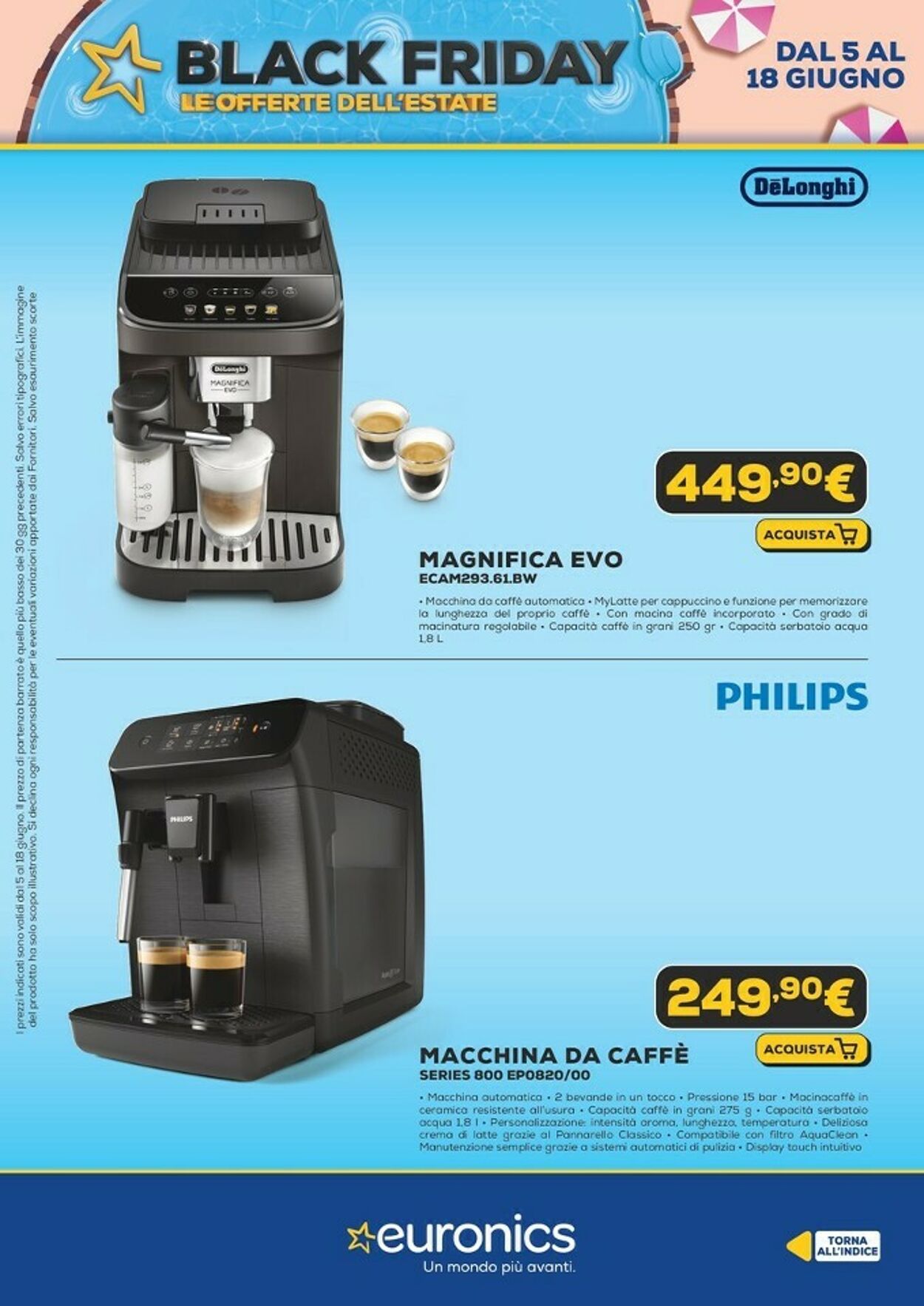 Volantino Euronics 05.06.2025 - 18.06.2025