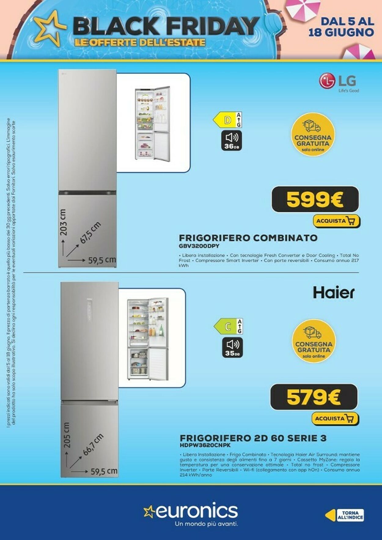 Volantino Euronics 05.06.2025 - 18.06.2025