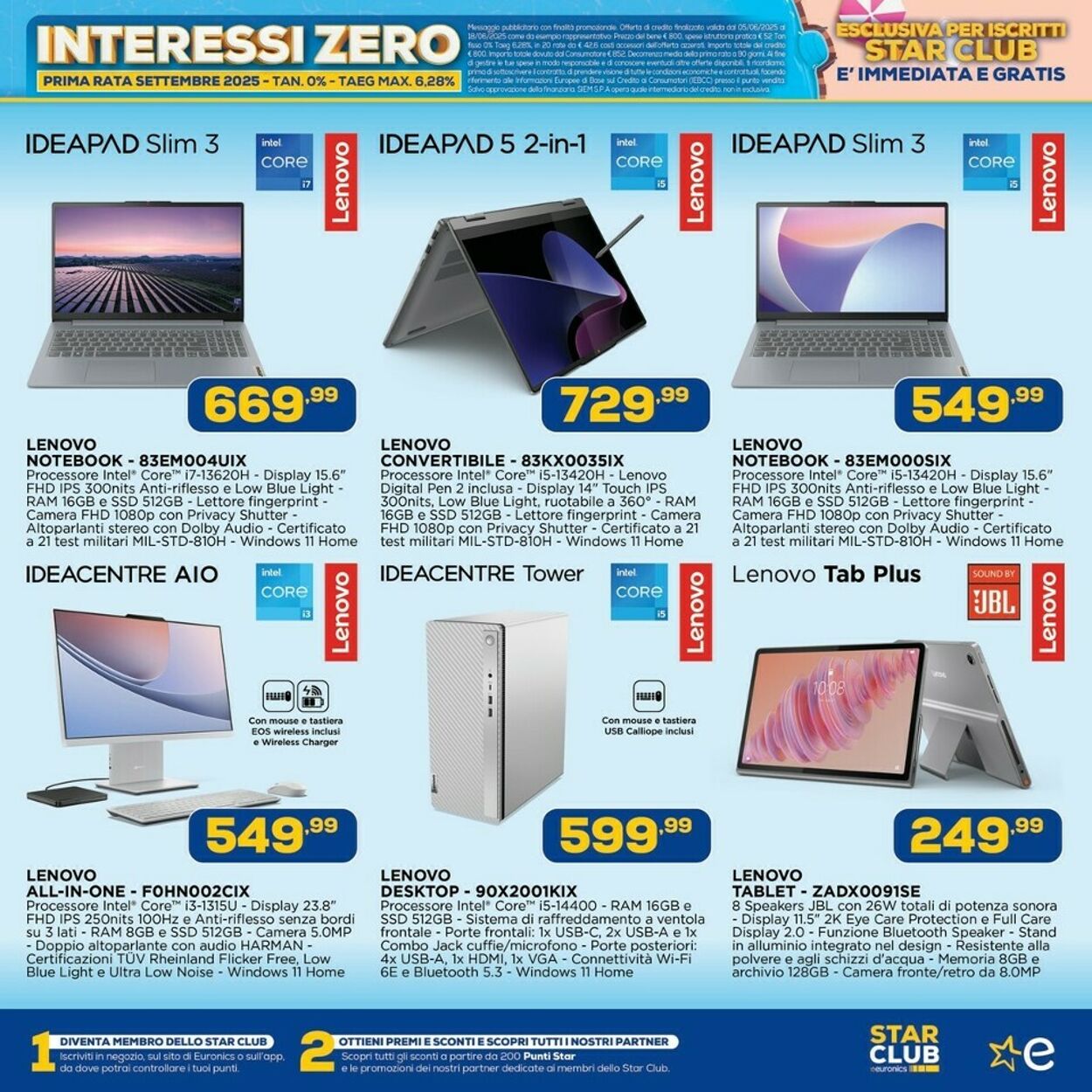 Volantino Euronics 05.06.2025 - 18.06.2025