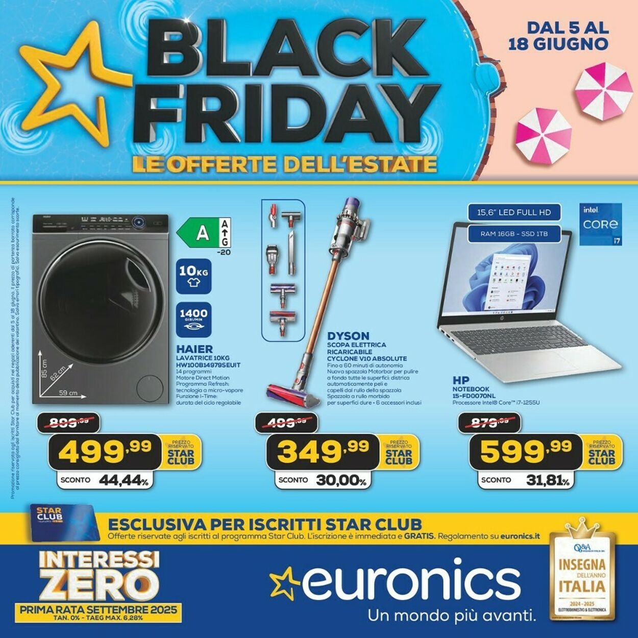 Volantino Euronics 05.06.2025 - 18.06.2025