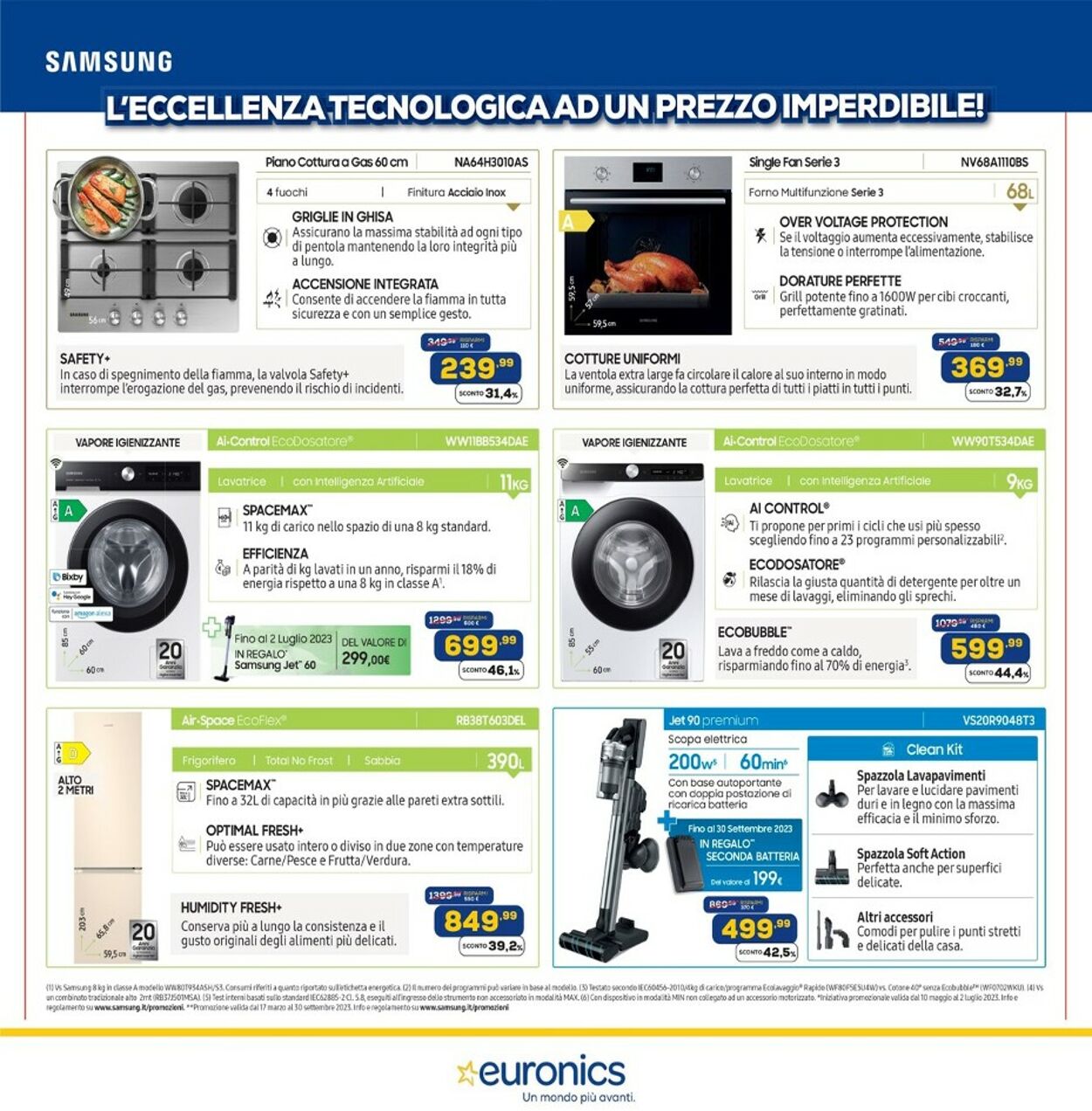 Volantino Euronics 08.06.2023 - 21.06.2023