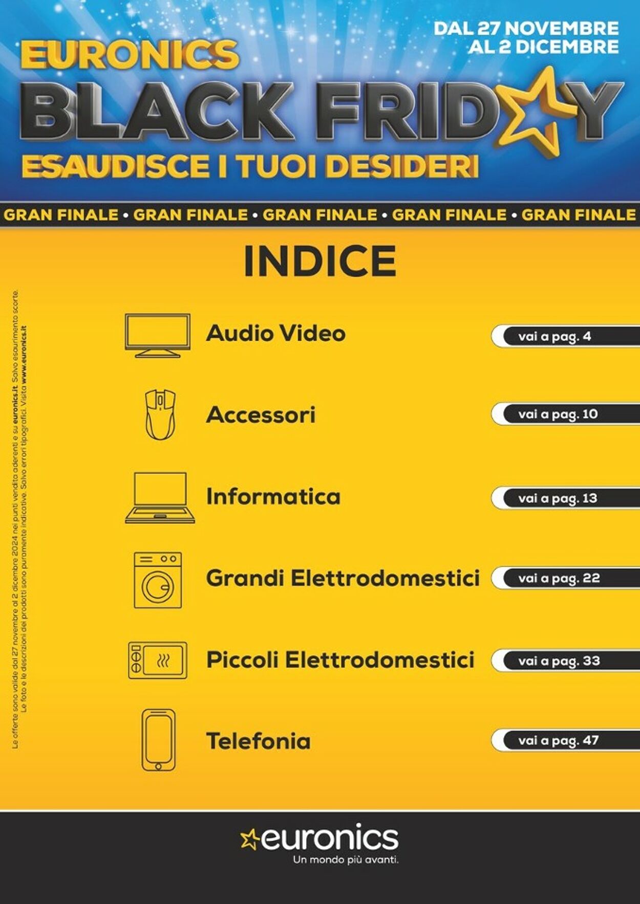 Volantino Euronics 26.11.2024 - 02.12.2024