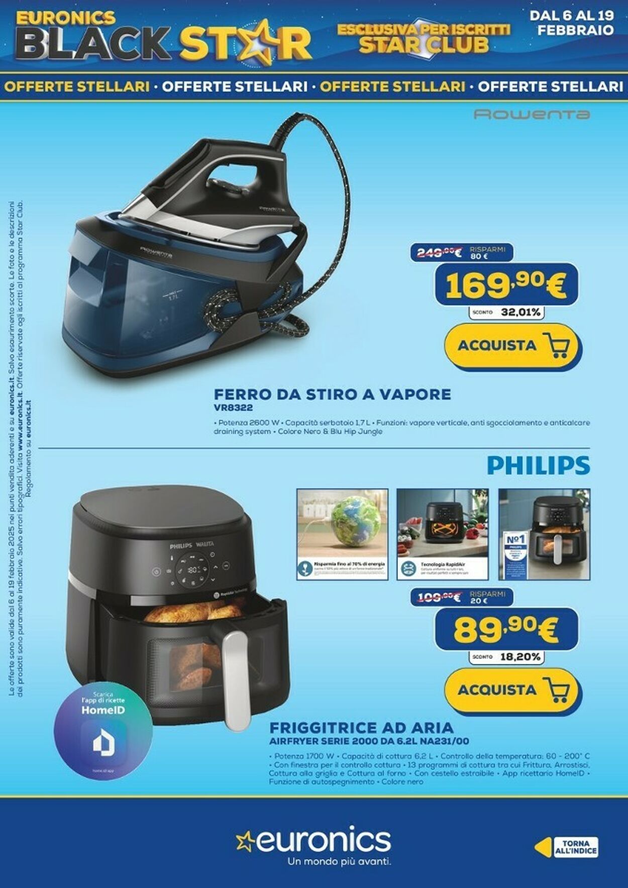 Volantino Euronics 06.02.2025 - 19.02.2025