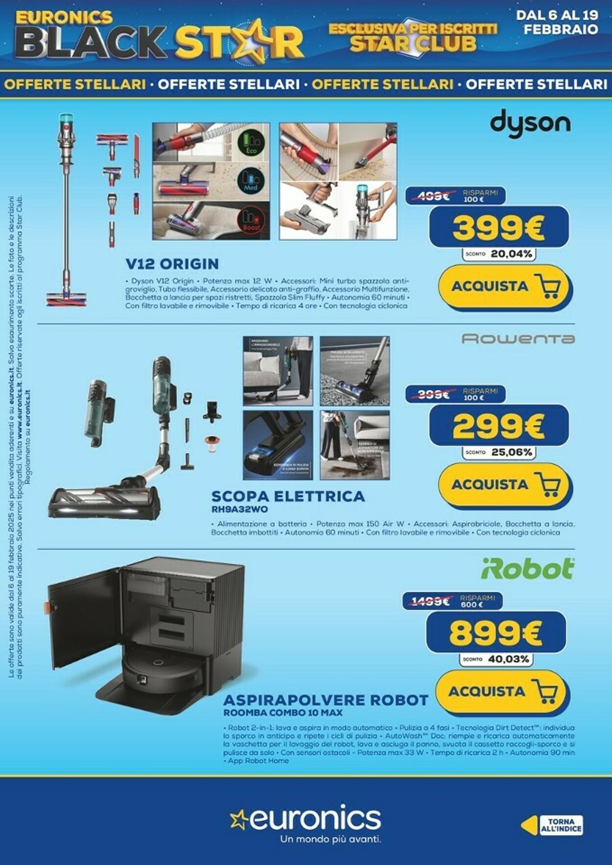 Volantino Euronics 06.02.2025 - 19.02.2025