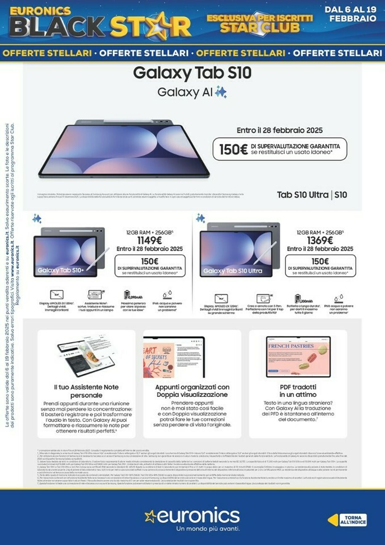 Volantino Euronics 06.02.2025 - 19.02.2025