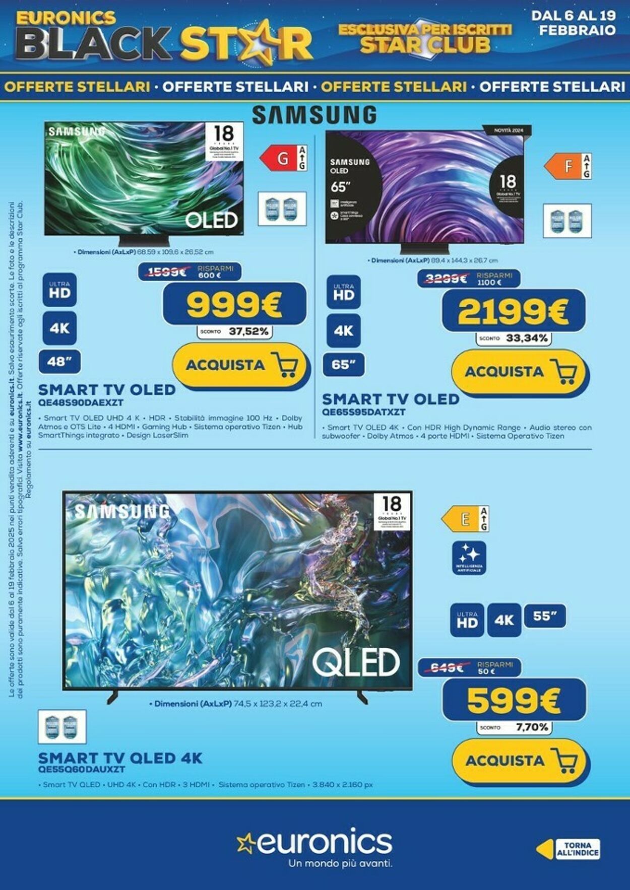 Volantino Euronics 06.02.2025 - 19.02.2025