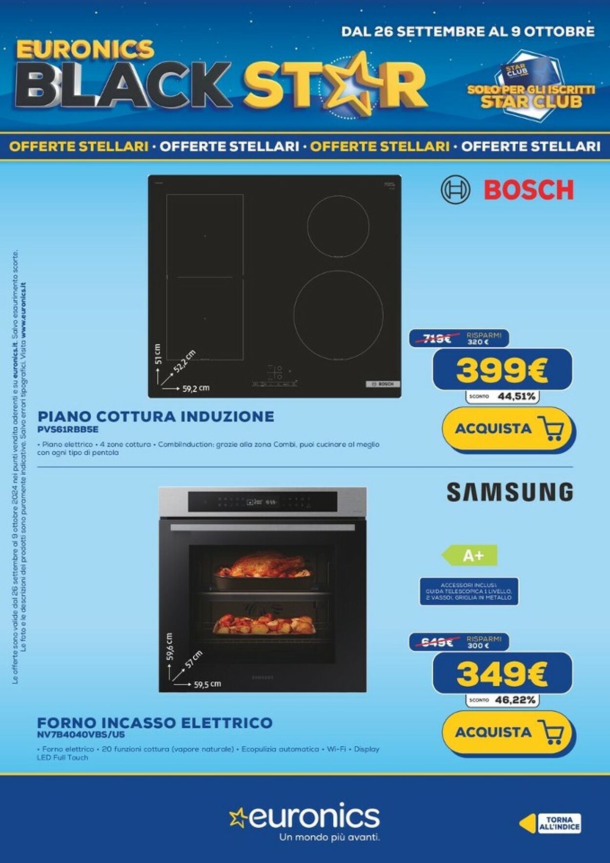 Volantino Euronics 26.09.2024 - 09.10.2024