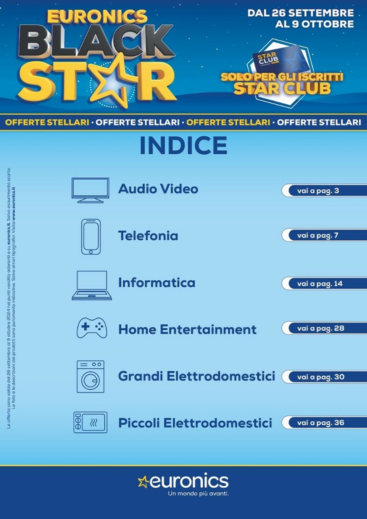 Volantino Euronics 26.09.2024 - 09.10.2024