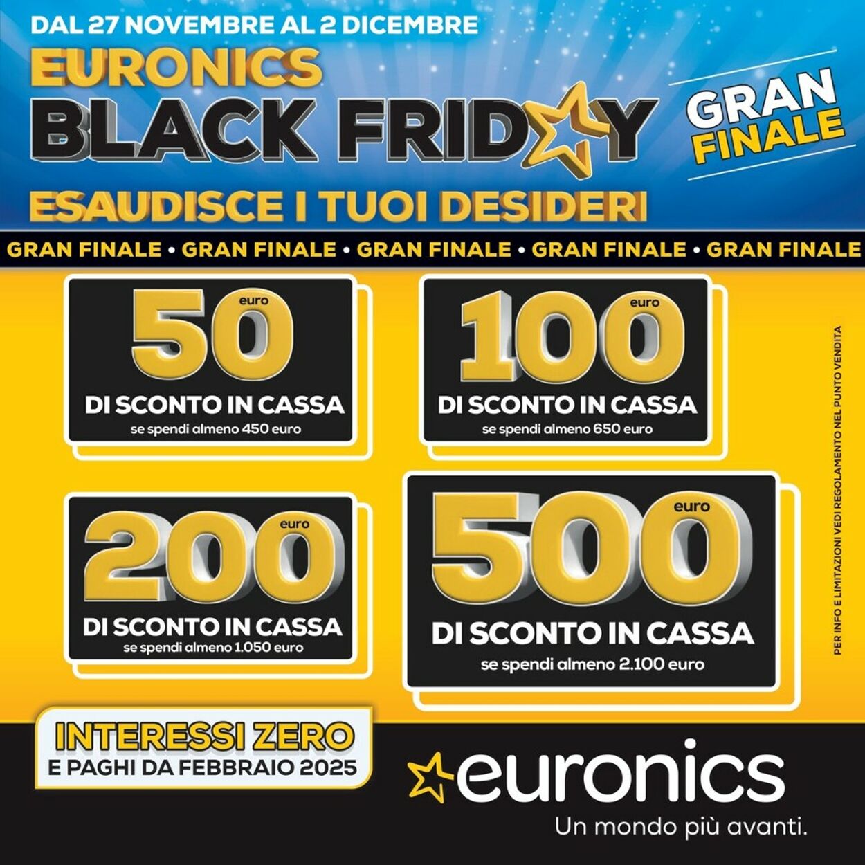 Volantino Euronics 27.11.2024 - 02.12.2024