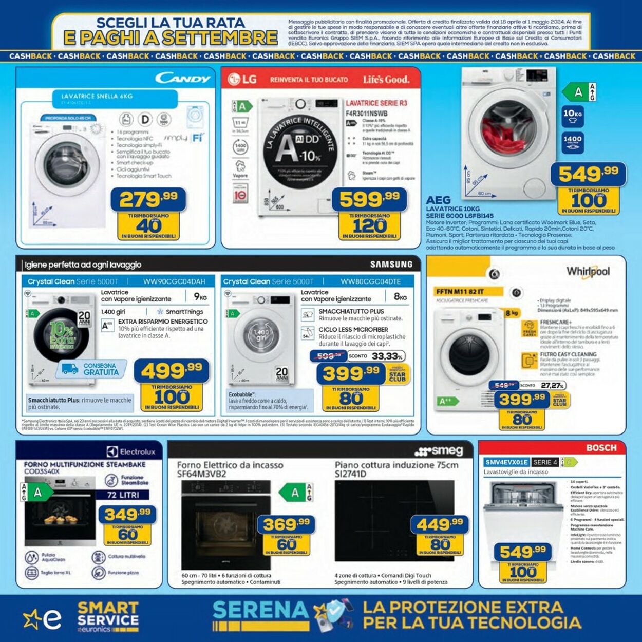 Volantino Euronics 18.04.2024 - 01.05.2024