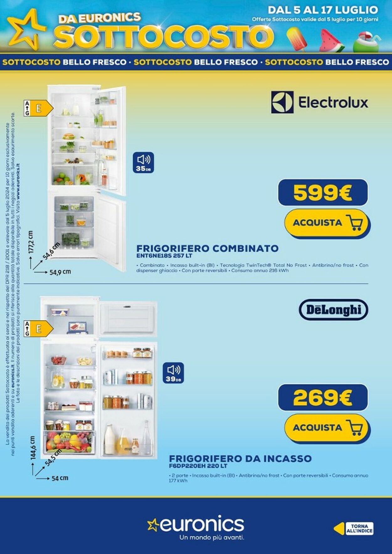 Volantino Euronics 05.07.2024 - 17.07.2024