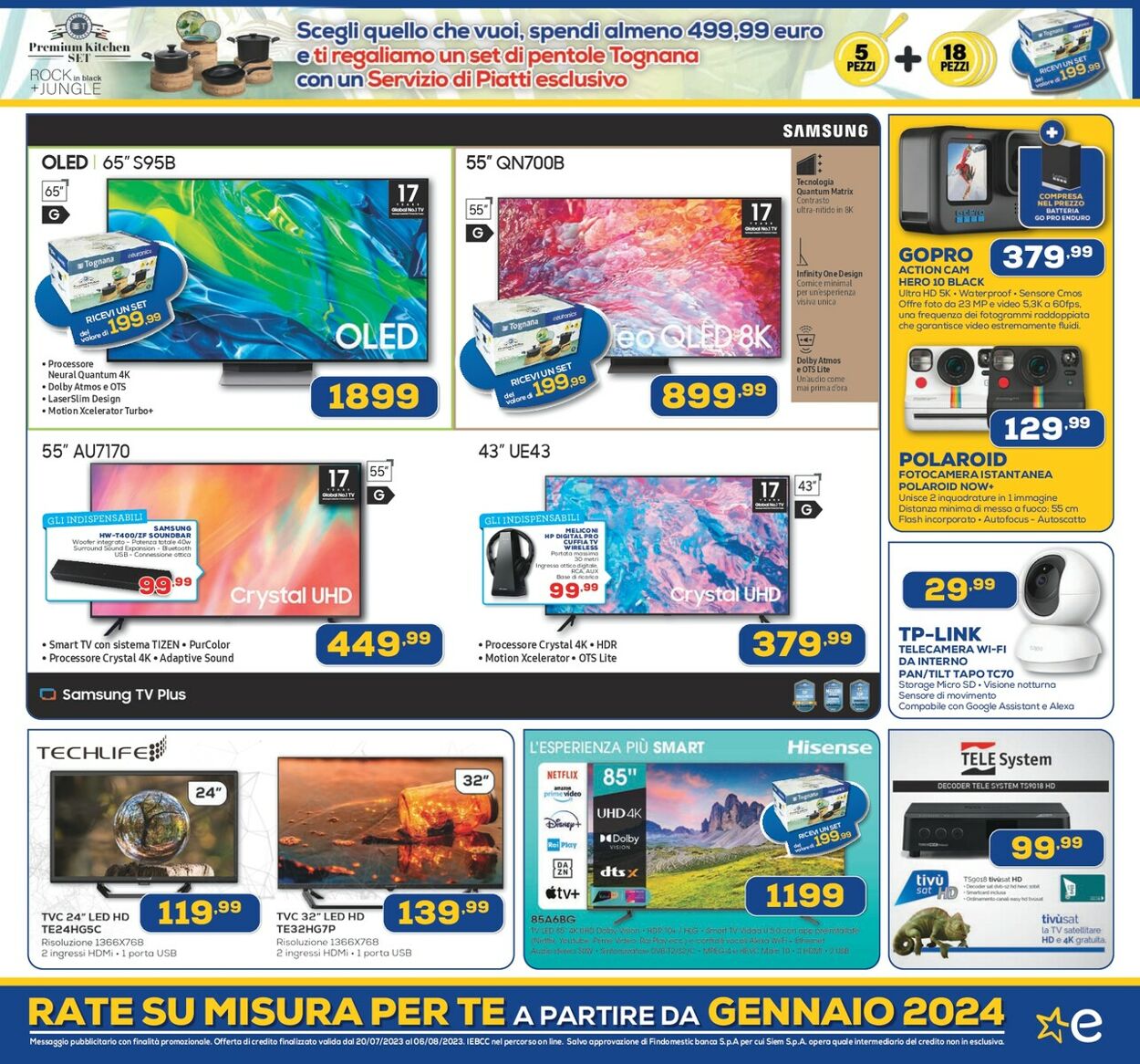 Volantino Euronics 20.07.2023 - 06.08.2023