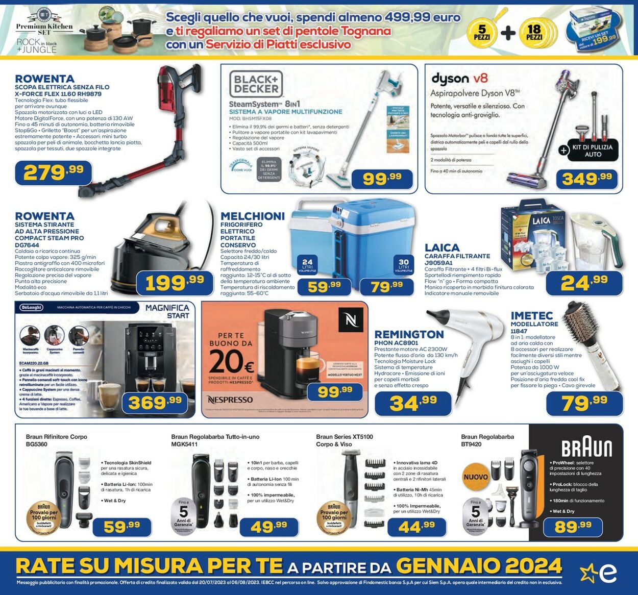 Volantino Euronics 20.07.2023 - 06.08.2023