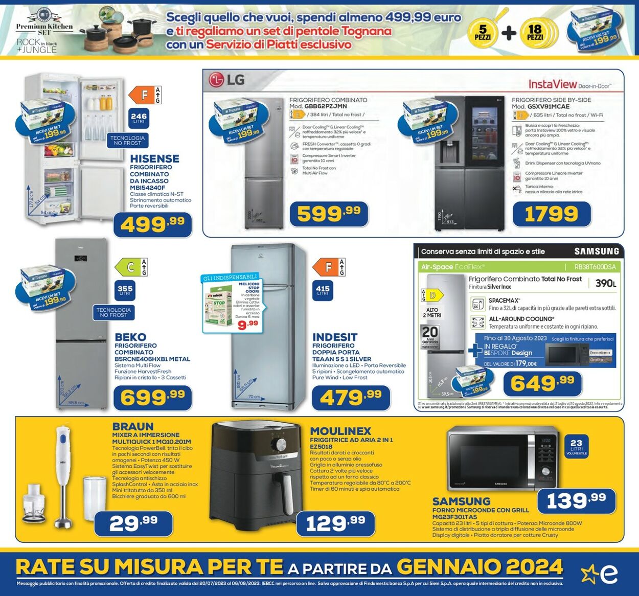 Volantino Euronics 20.07.2023 - 06.08.2023