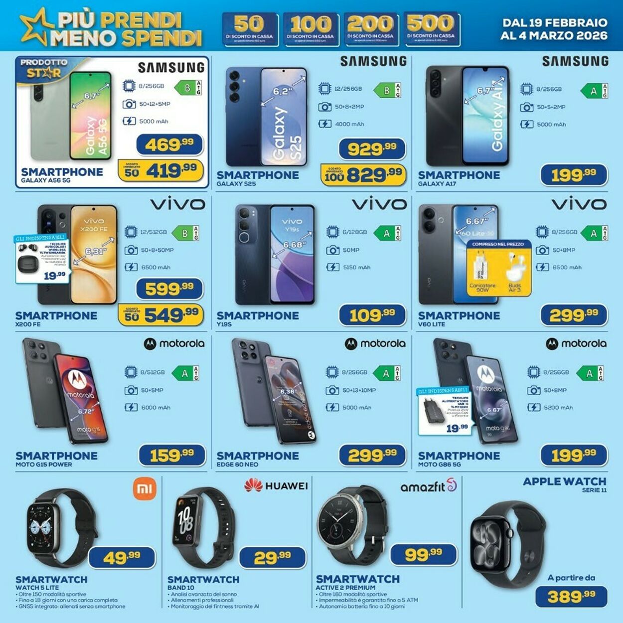 Volantino Euronics 19.02.2026 - 04.03.2026