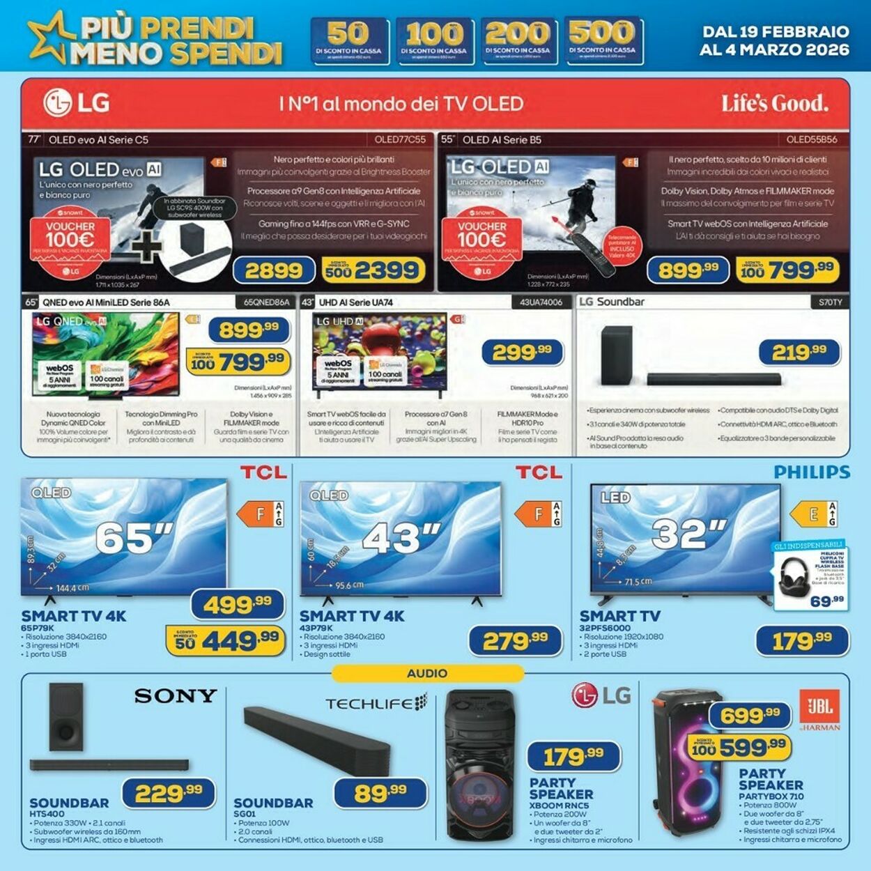 Volantino Euronics 19.02.2026 - 04.03.2026