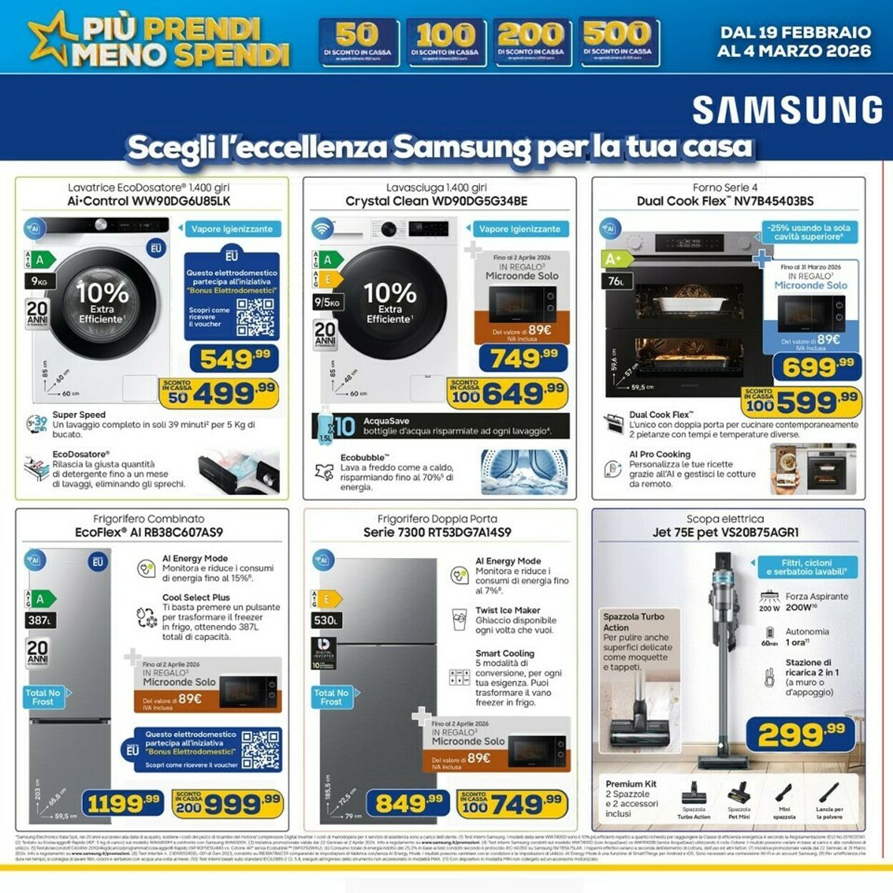 Volantino Euronics 19.02.2026 - 04.03.2026
