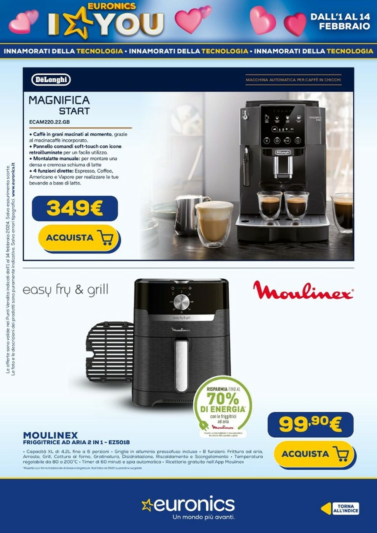 Volantino Euronics 01.02.2024 - 14.02.2024