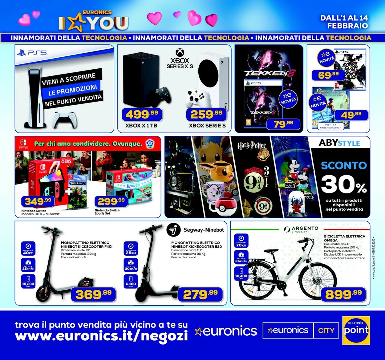 Volantino Euronics 01.02.2024 - 14.02.2024