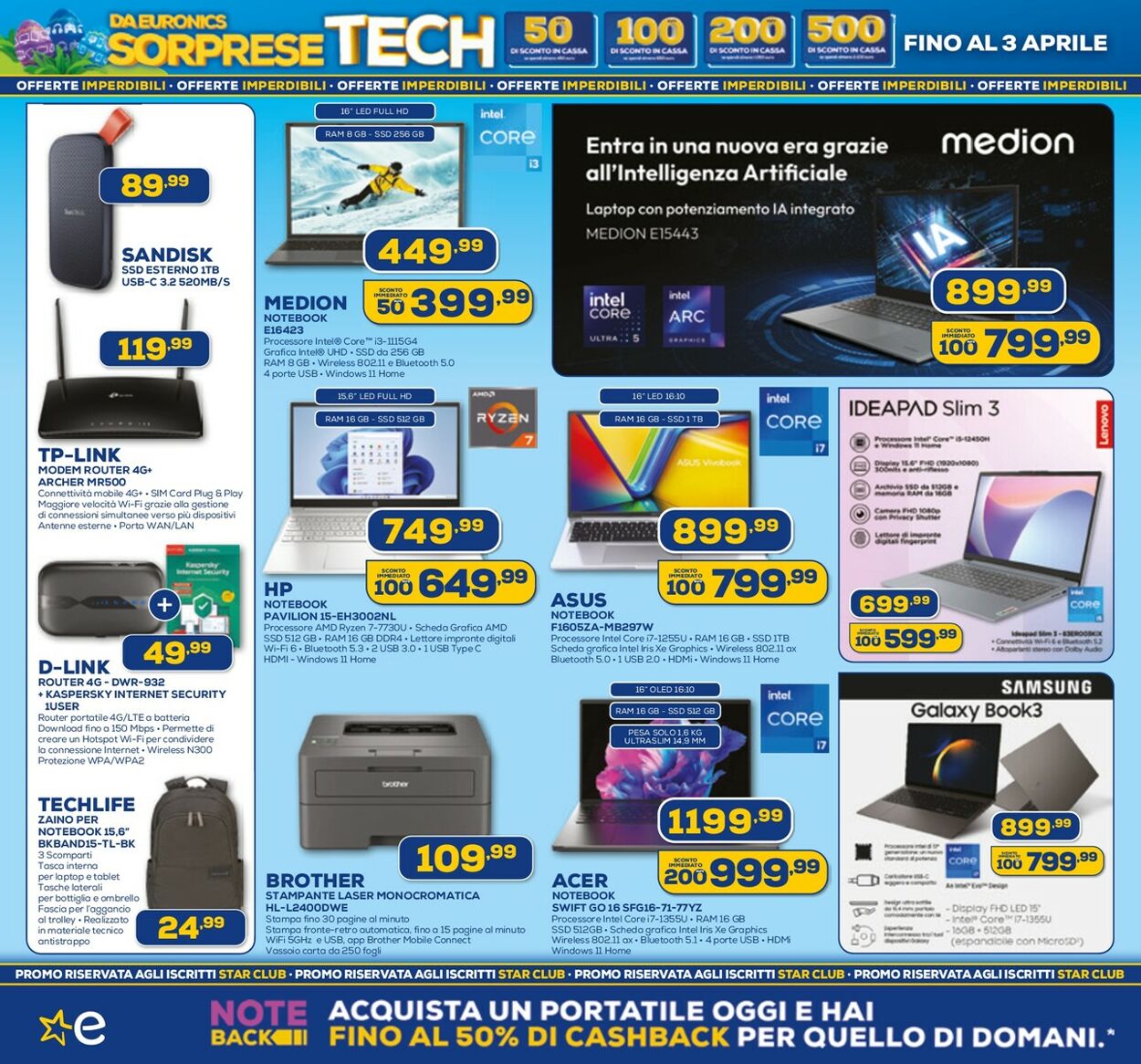 Volantino Euronics 18.03.2024 - 03.04.2024