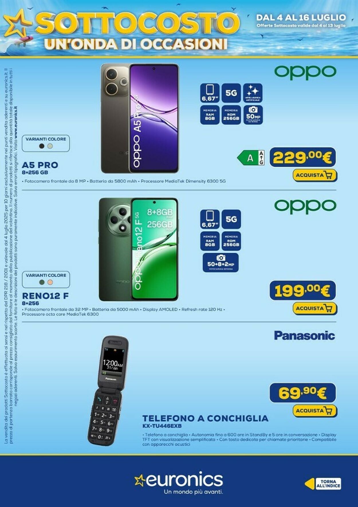Volantino Euronics 04.07.2025 - 13.07.2025