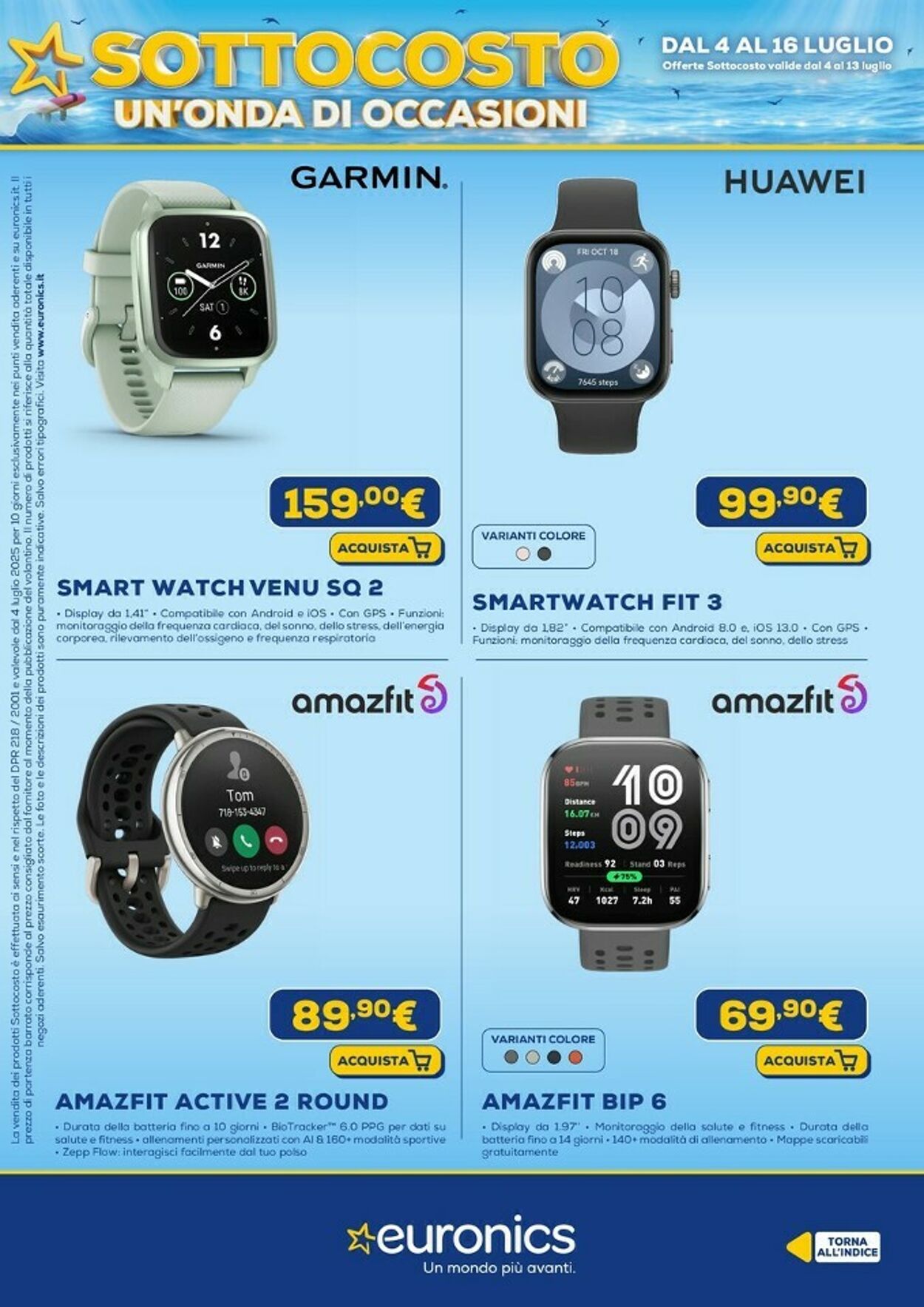Volantino Euronics 04.07.2025 - 16.07.2025