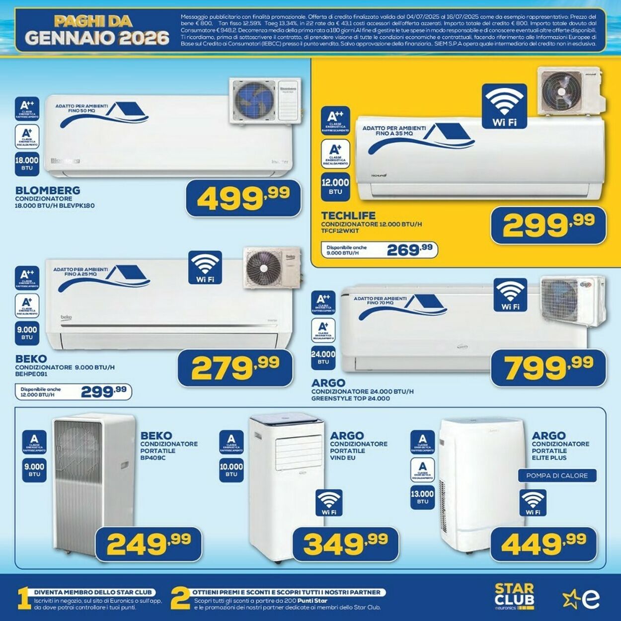 Volantino Euronics 04.07.2025 - 16.07.2025