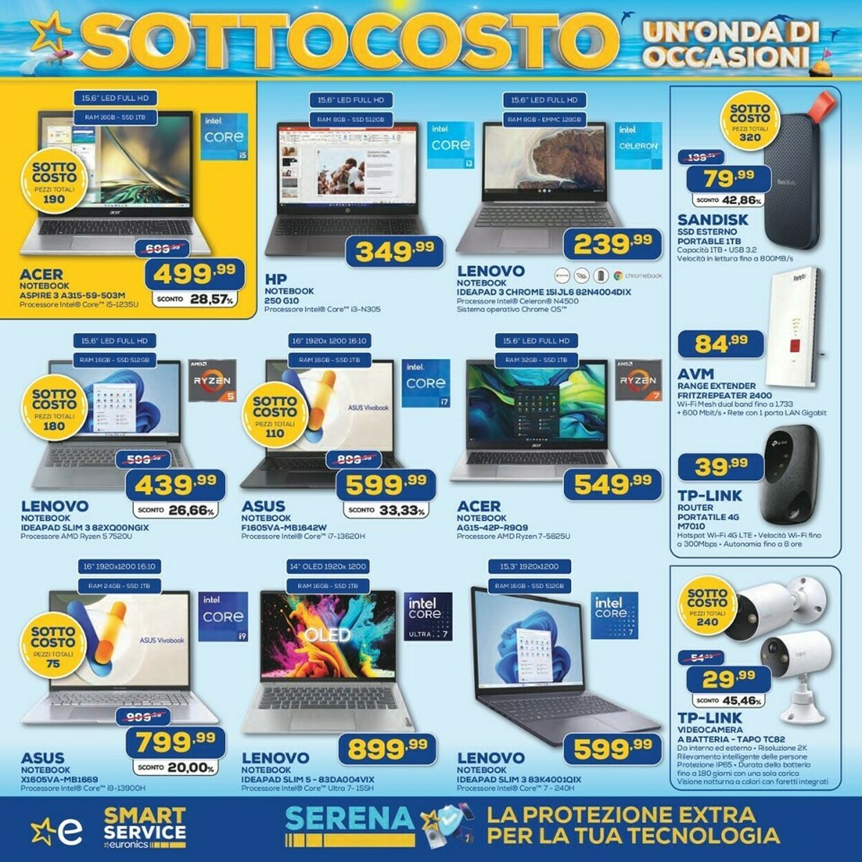 Volantino Euronics 04.07.2025 - 16.07.2025