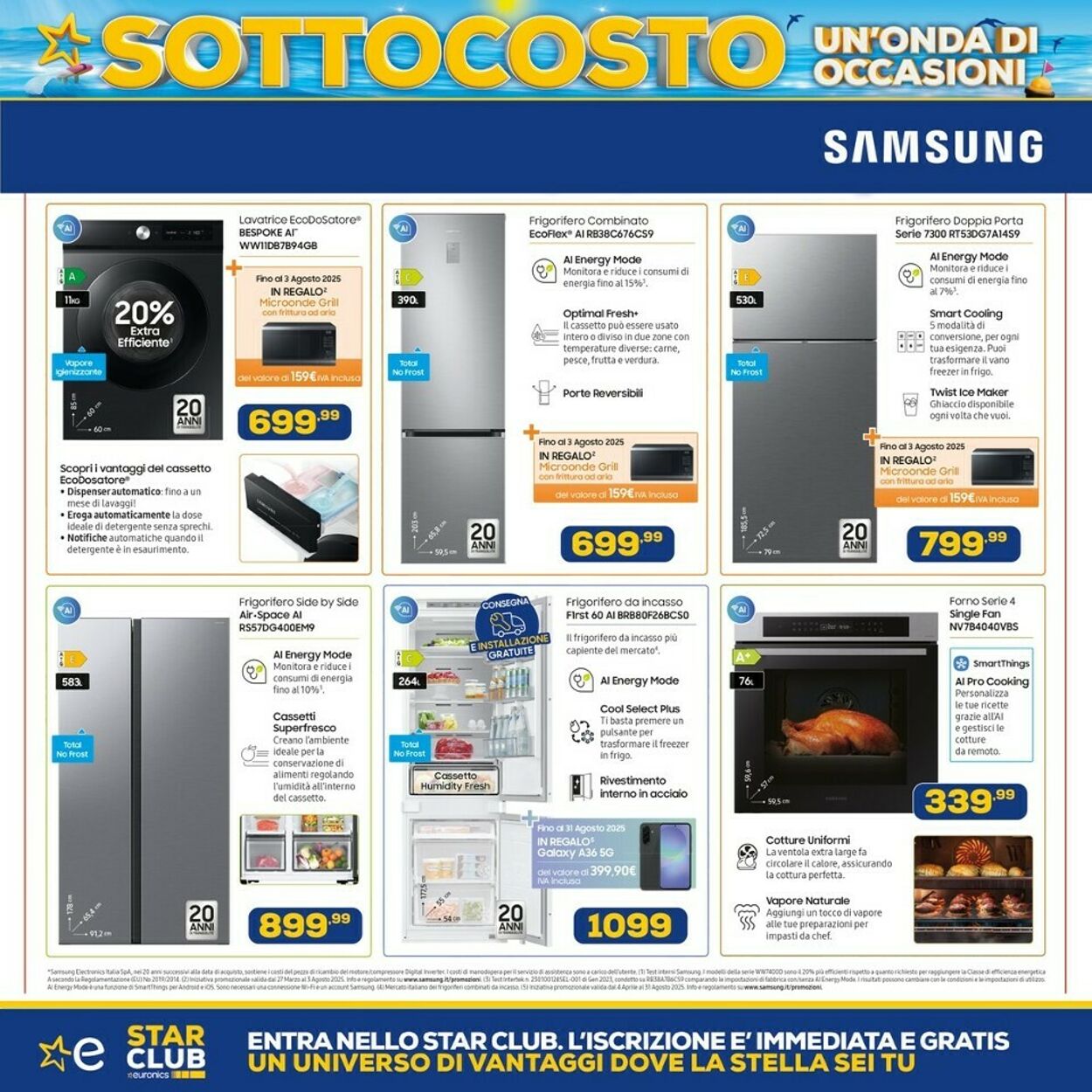 Volantino Euronics 04.07.2025 - 16.07.2025