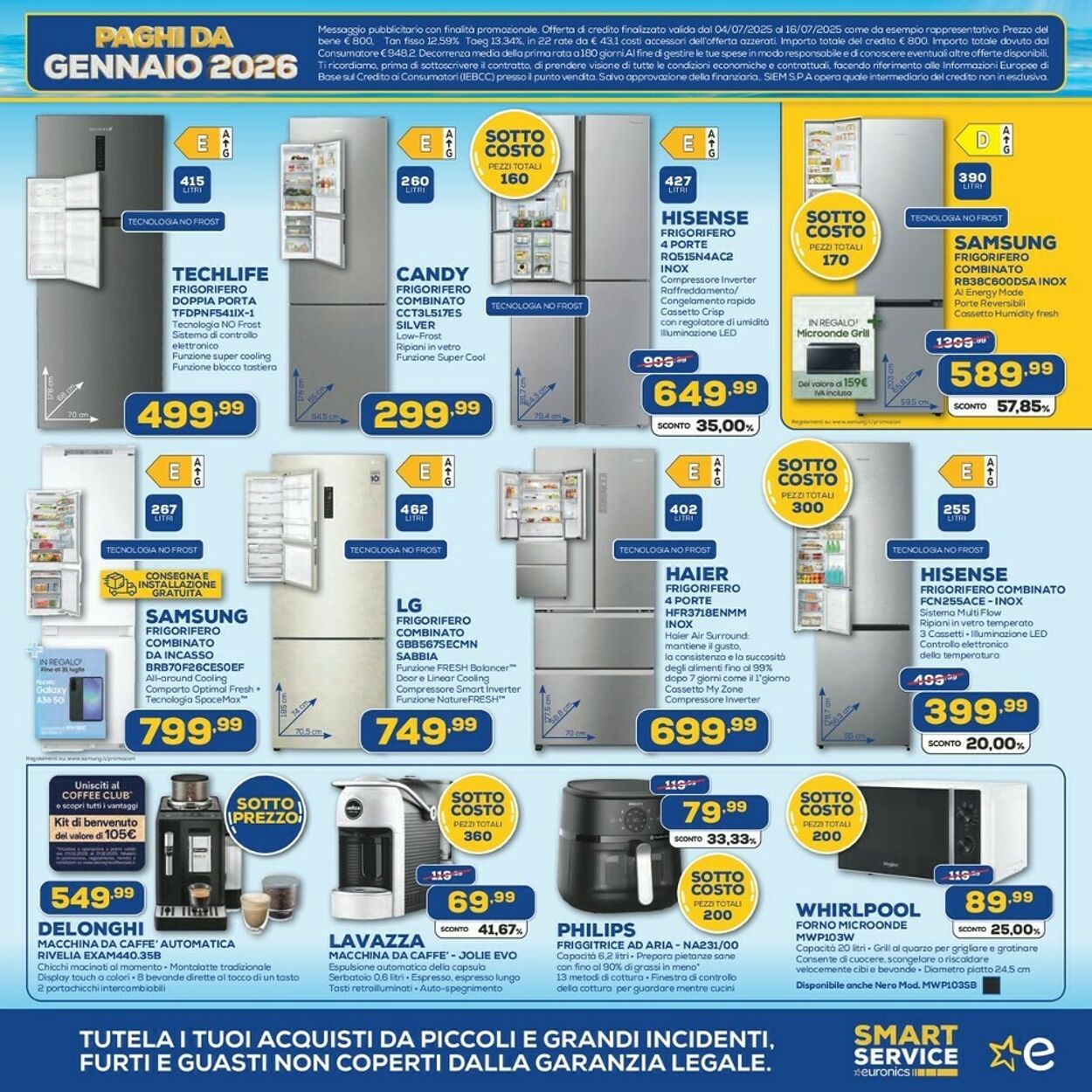 Volantino Euronics 04.07.2025 - 16.07.2025