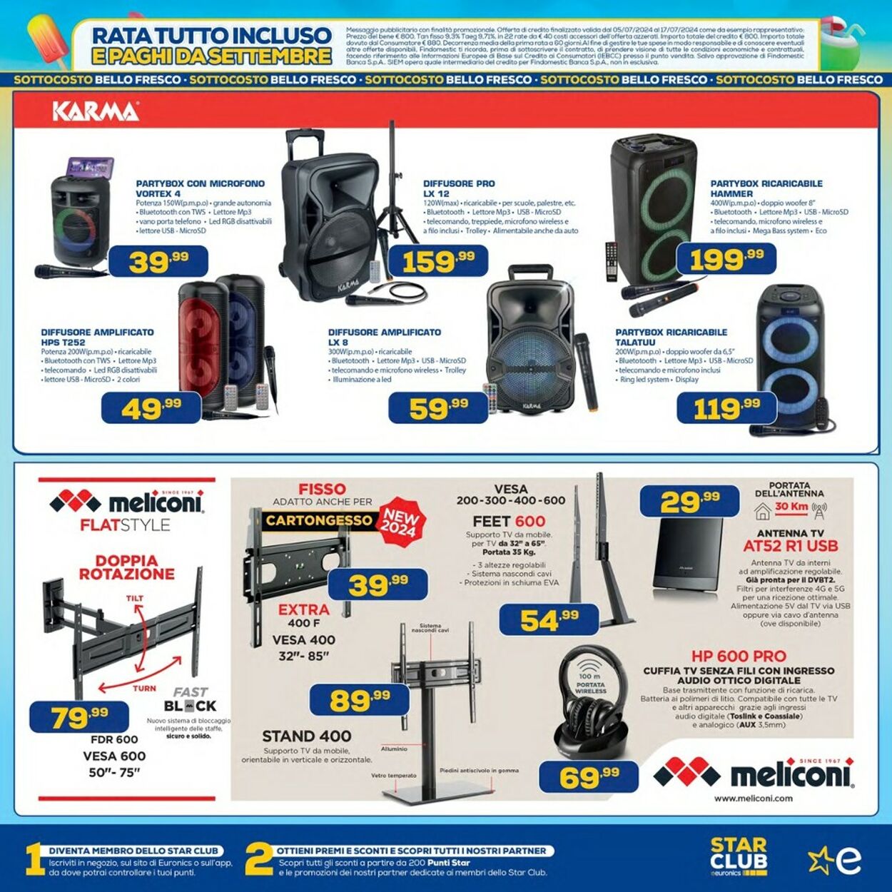 Volantino Euronics 05.07.2024 - 17.07.2024