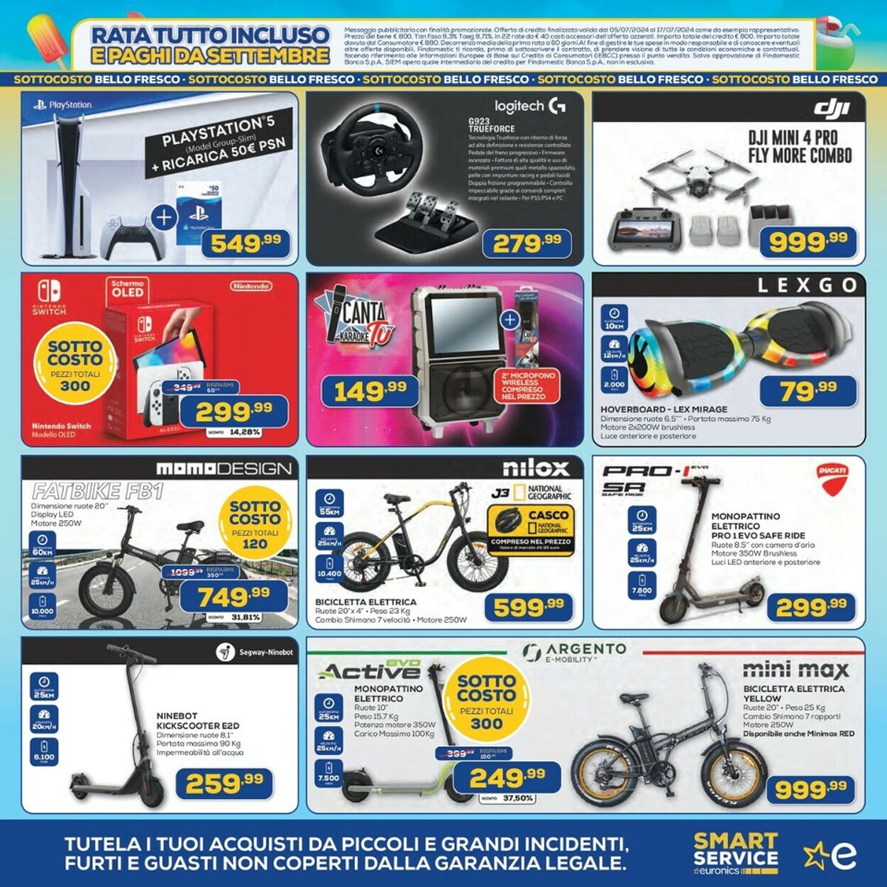 Volantino Euronics 05.07.2024 - 17.07.2024