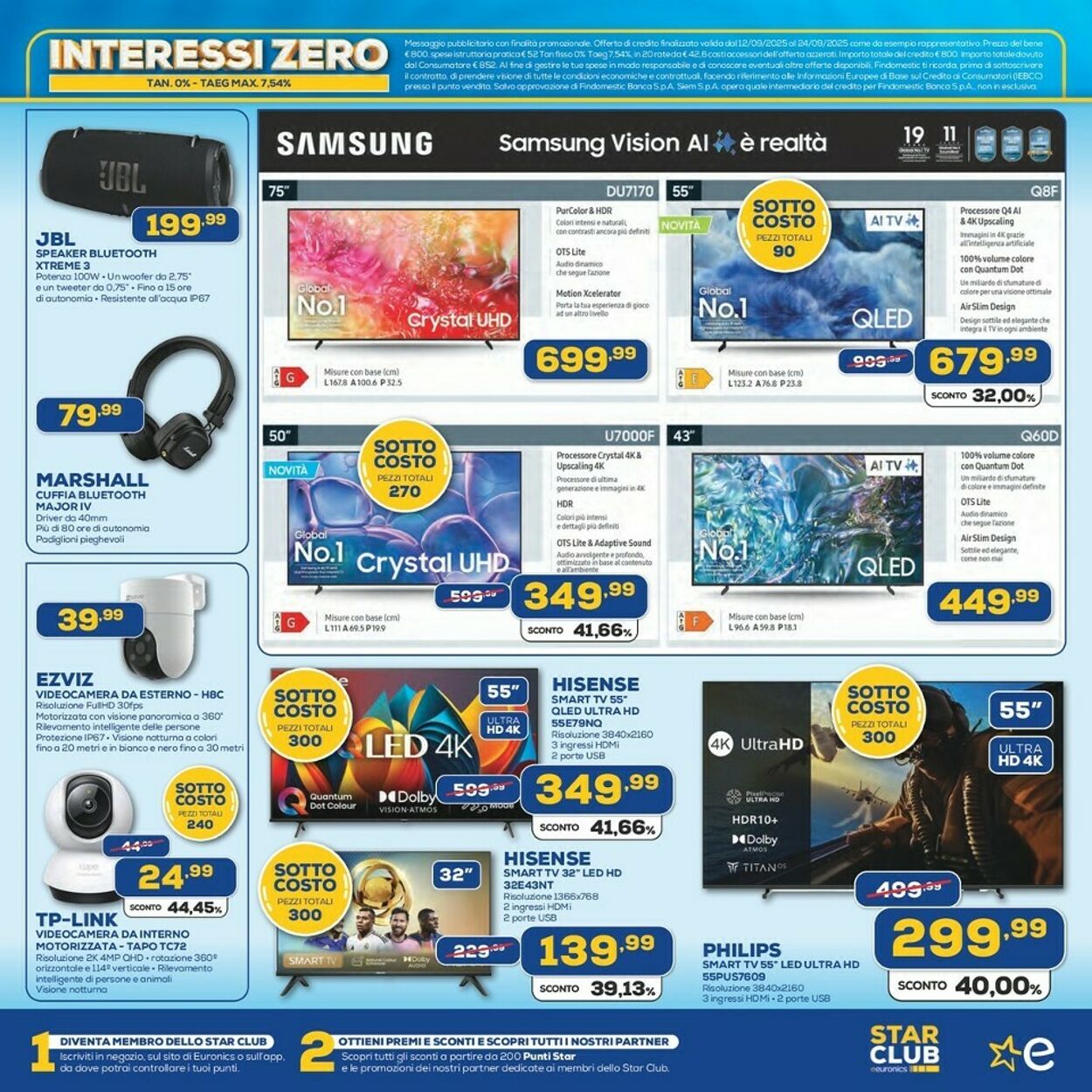 Volantino Euronics 12.09.2025 - 24.09.2025