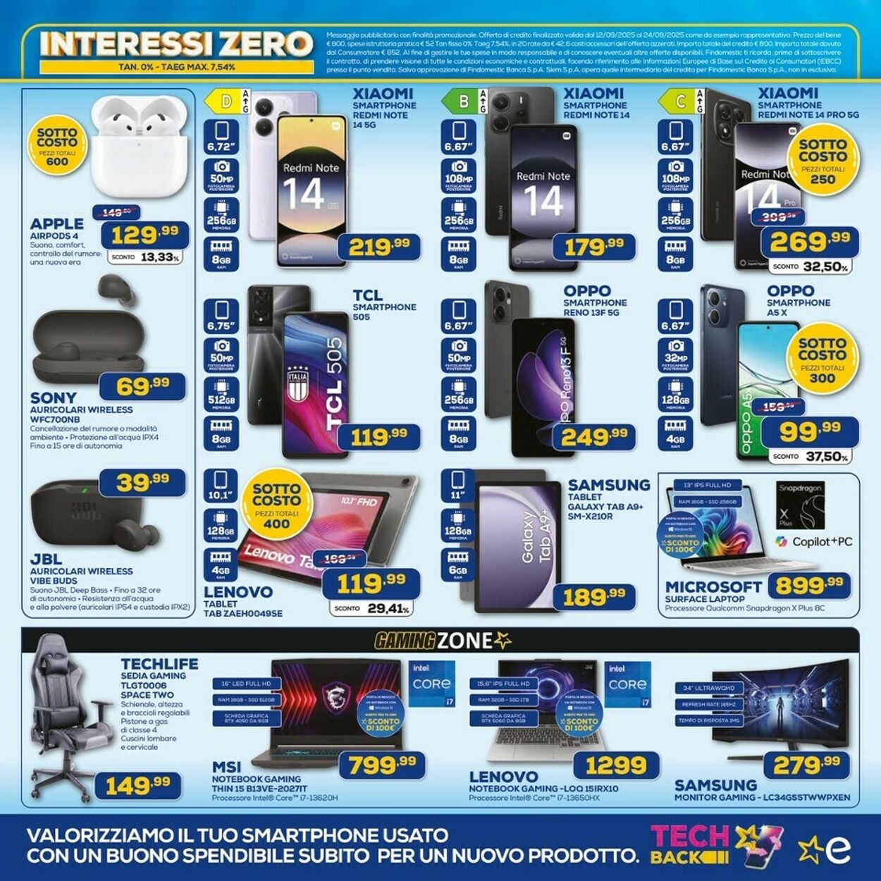 Volantino Euronics 12.09.2025 - 24.09.2025