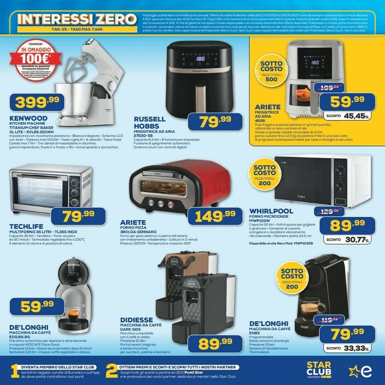 Volantino Euronics 12.09.2025 - 24.09.2025