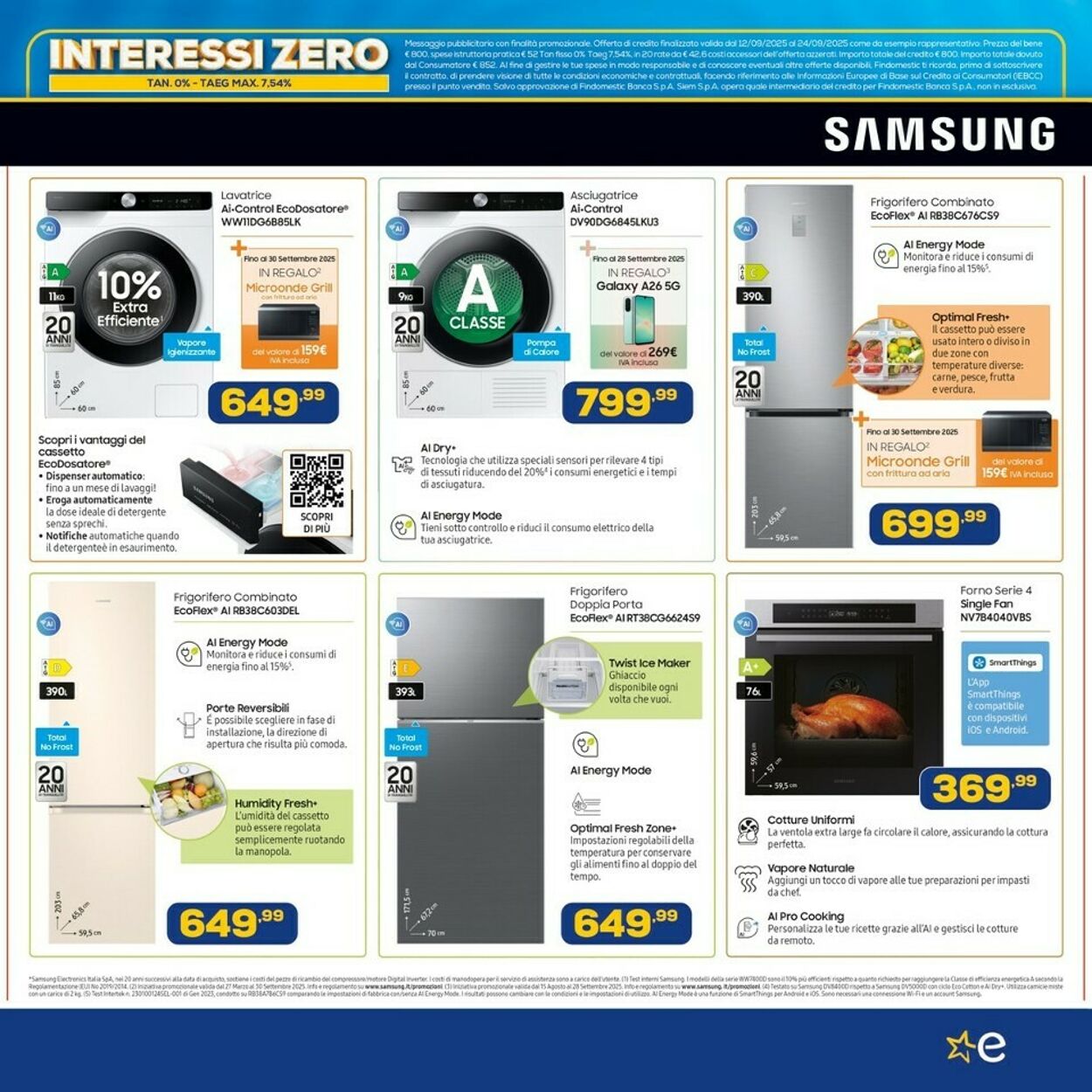 Volantino Euronics 12.09.2025 - 24.09.2025