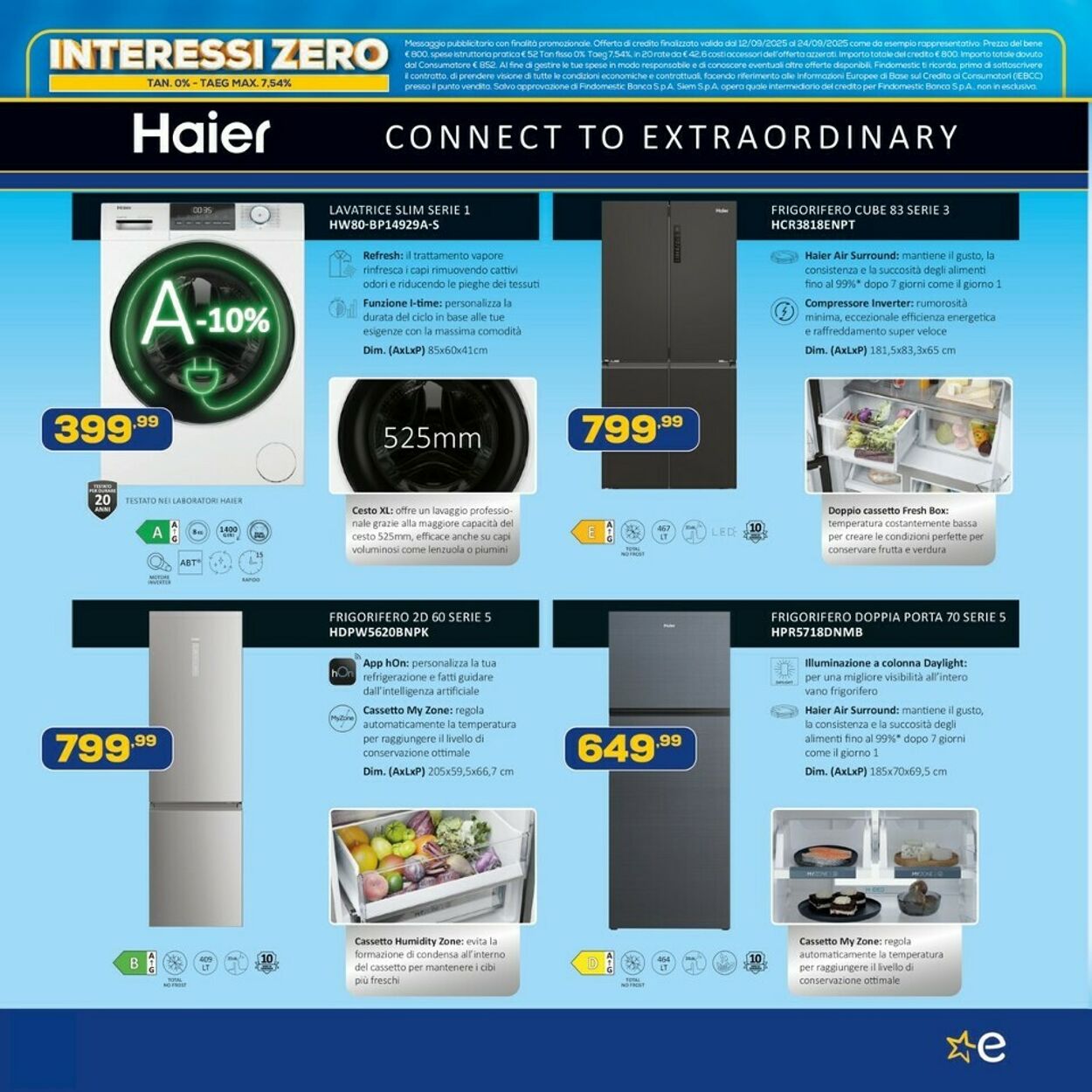 Volantino Euronics 12.09.2025 - 24.09.2025