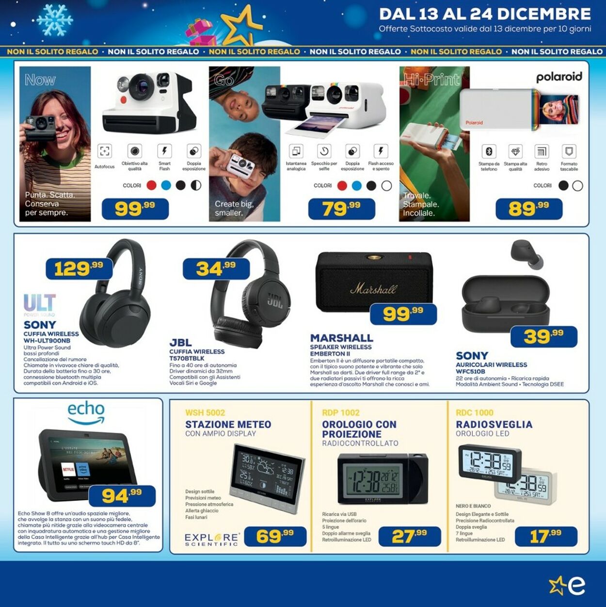 Volantino Euronics 13.12.2024 - 24.12.2024