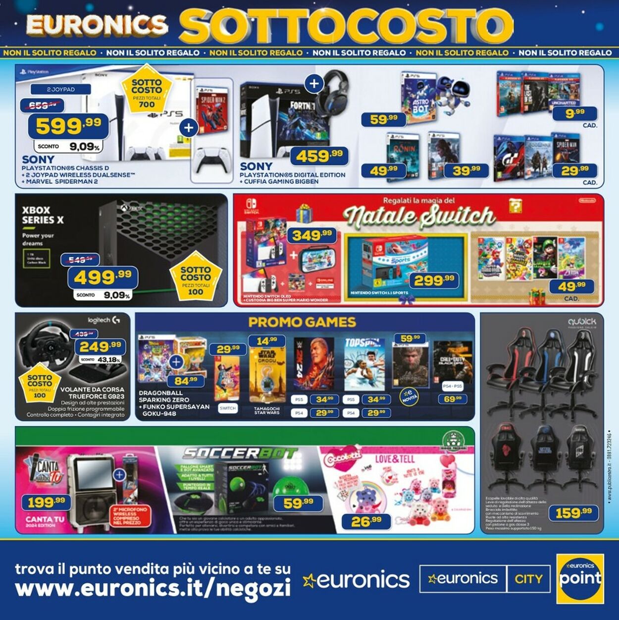 Volantino Euronics 13.12.2024 - 24.12.2024