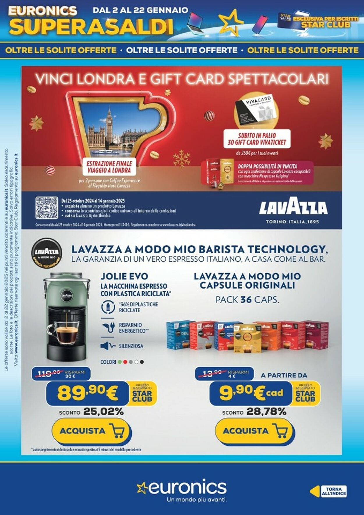 Volantino Euronics 02.01.2025 - 22.01.2025