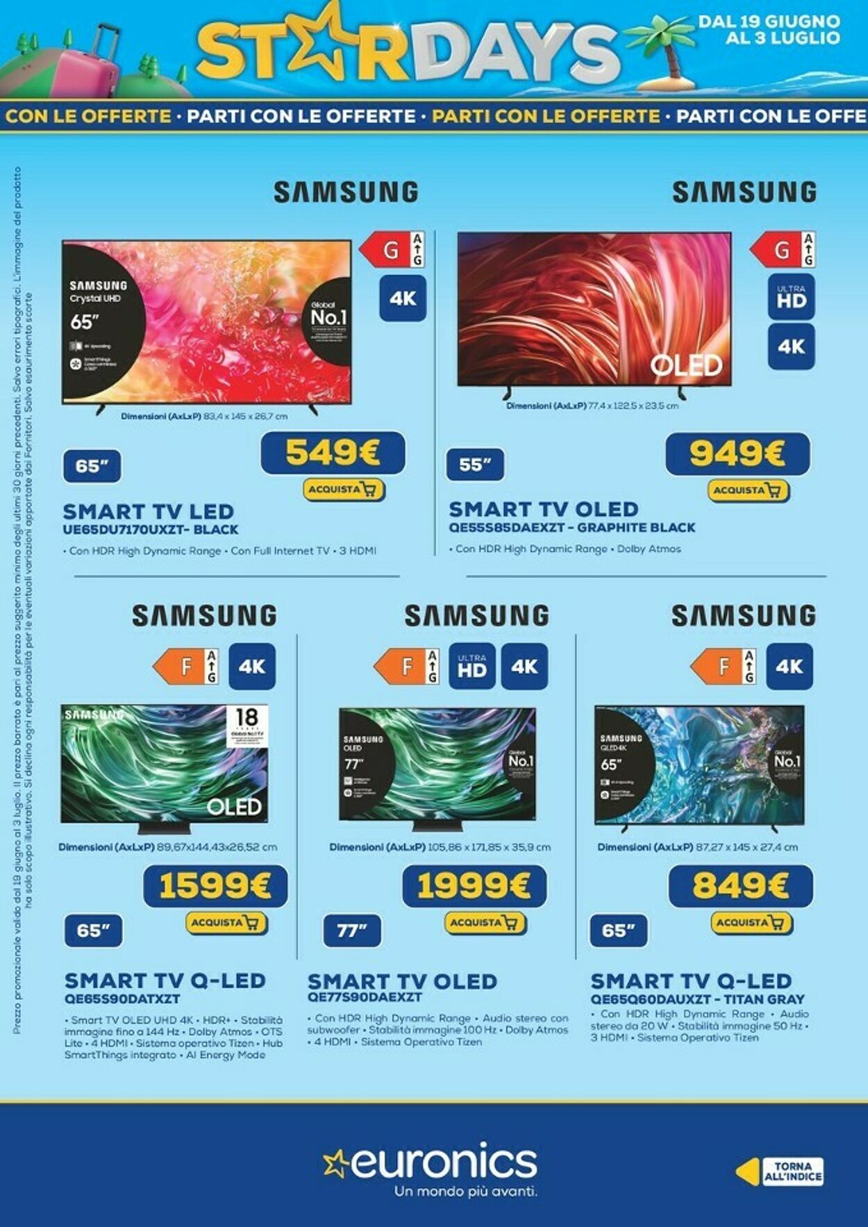 Volantino Euronics 27.06.2025 - 16.07.2025