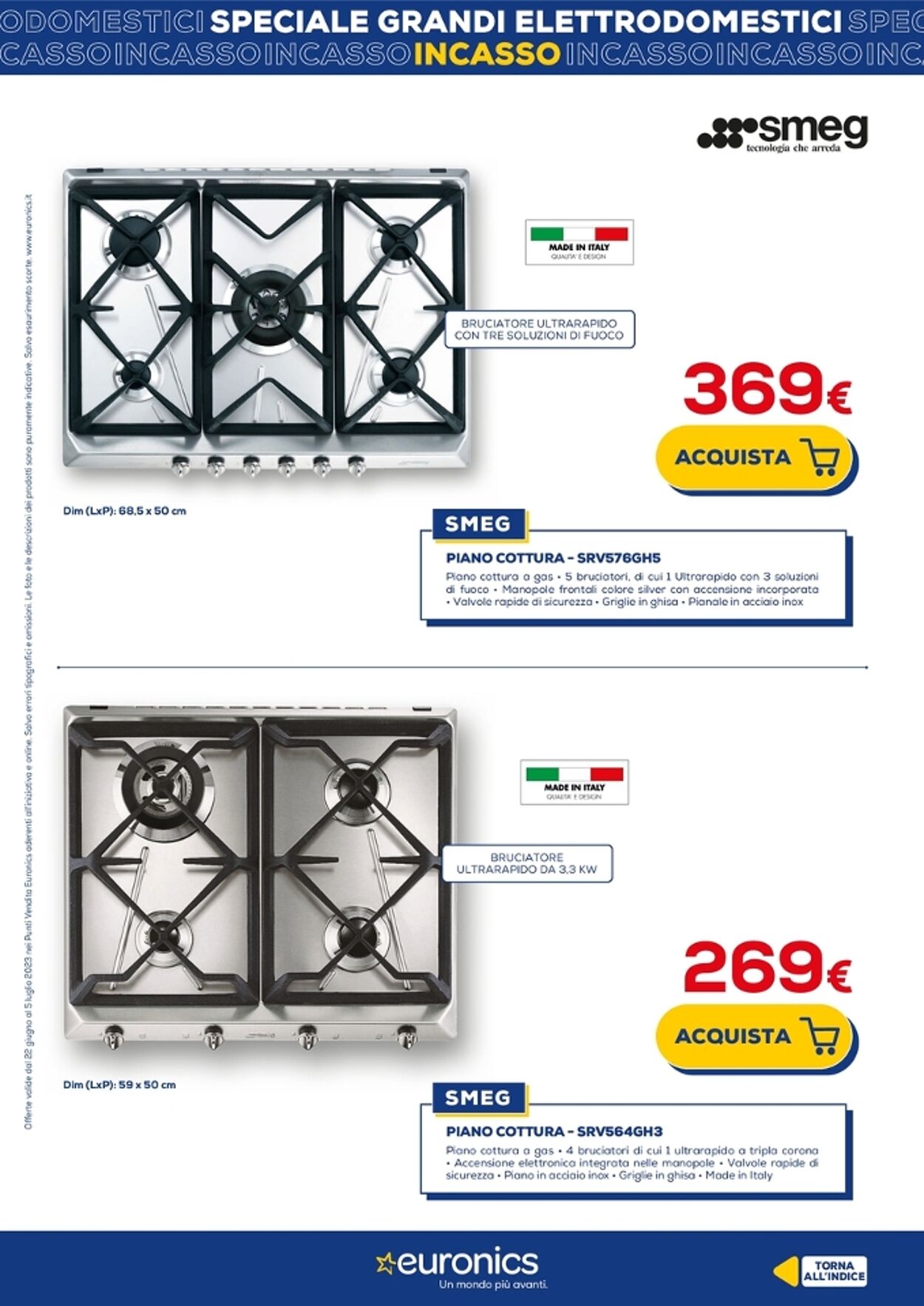 Volantino Euronics 22.06.2023 - 07.07.2023