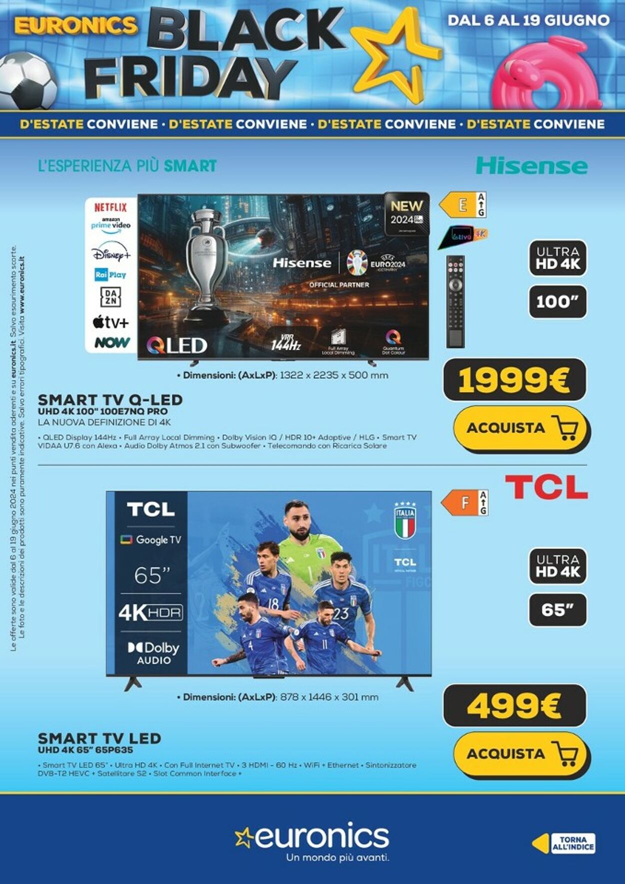 Volantino Euronics 06.06.2024 - 19.06.2024