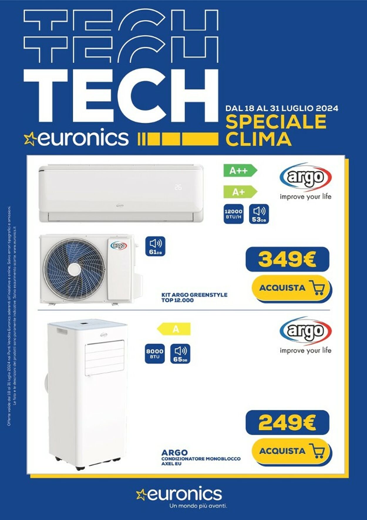 Volantino Euronics 19.07.2024 - 31.07.2024