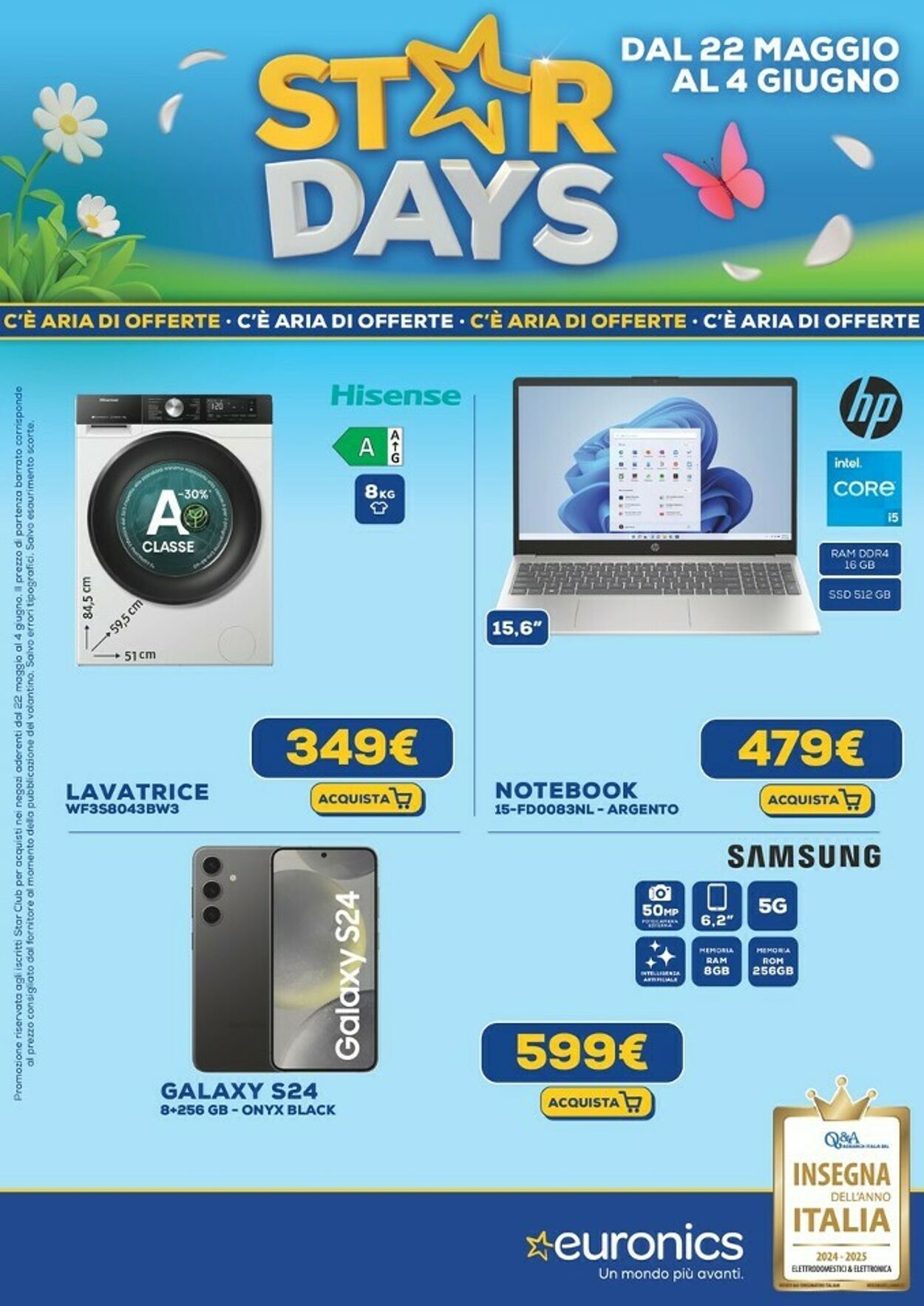 Volantino Euronics 29.05.2025 - 11.06.2025