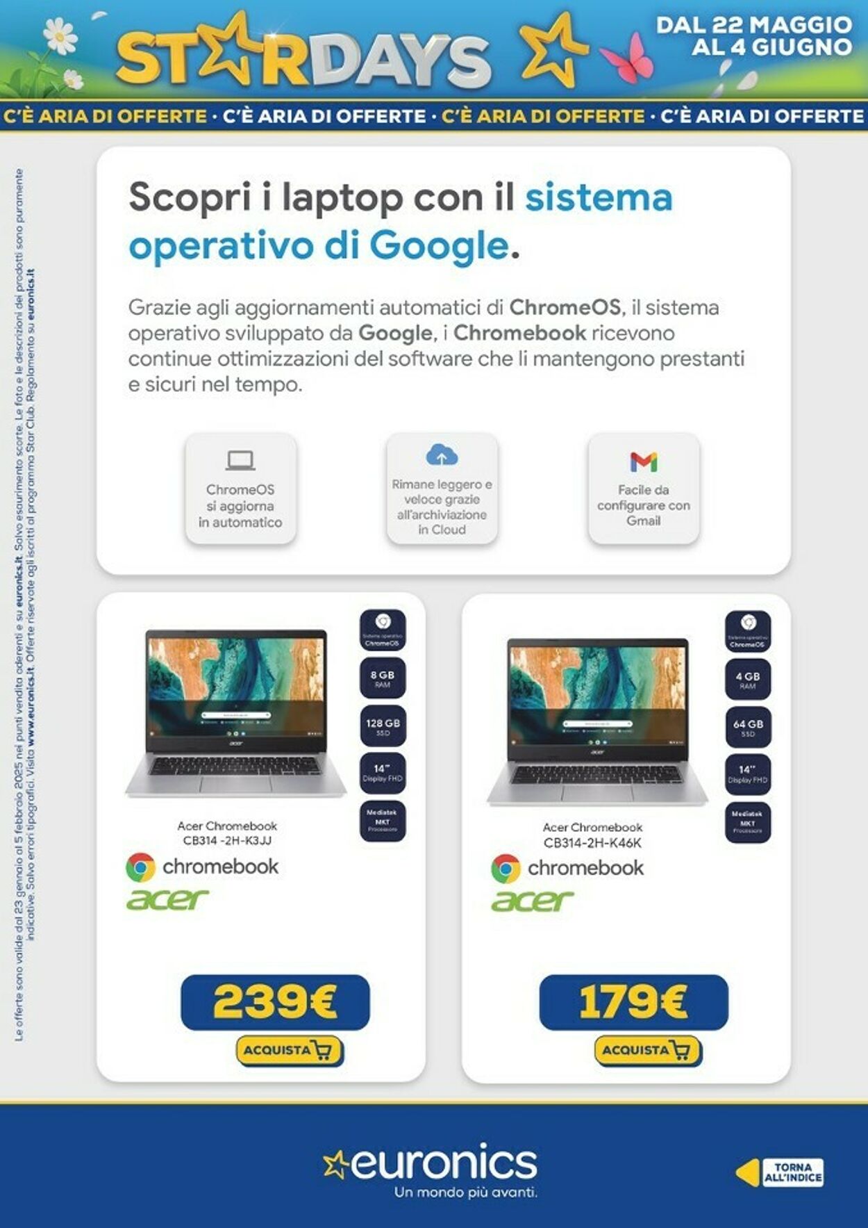 Volantino Euronics 29.05.2025 - 11.06.2025