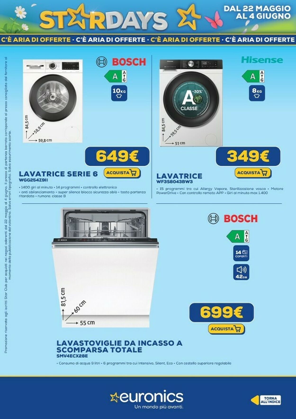Volantino Euronics 29.05.2025 - 11.06.2025